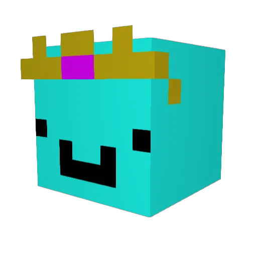pannek_ Minecraft avatar head, 3D render