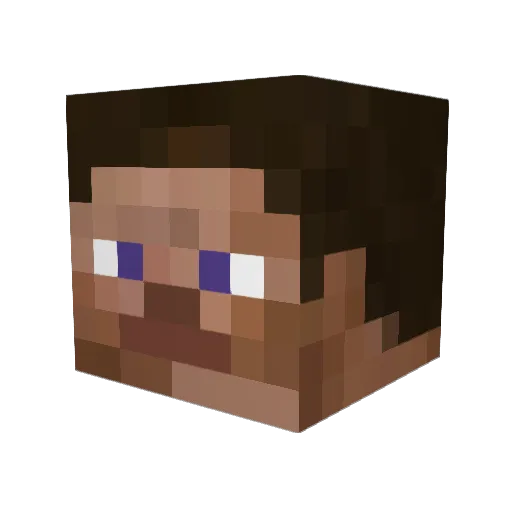 panpan191919 Minecraft avatar head, 3D render