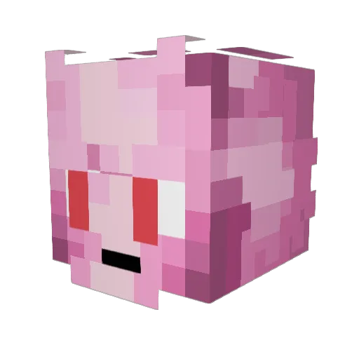 pansydanger69 Minecraft avatar head, 3D render