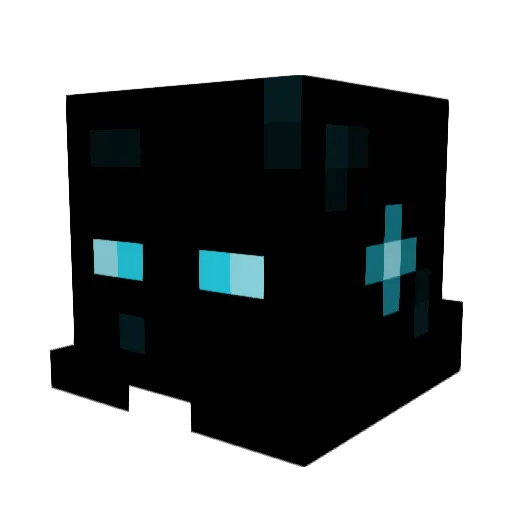 pantheKnight Minecraft avatar head, 3D render