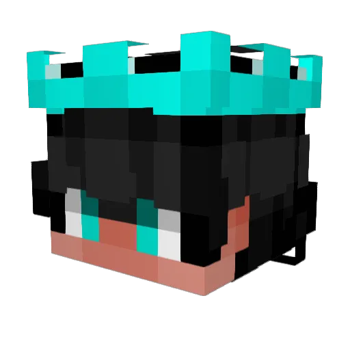 panther_airsoft Minecraft avatar head, 3D render