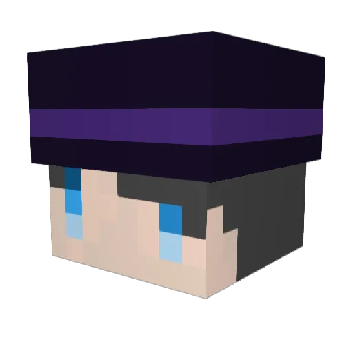 pantu_802 Minecraft avatar head, 3D render