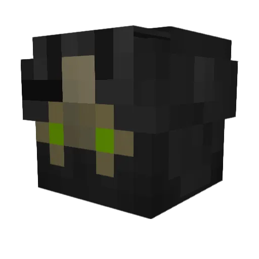 panx55 Minecraft avatar head, 3D render