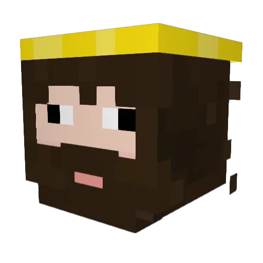 panzershreck69 Minecraft avatar head, 3D render