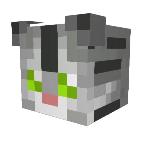 panzi3 Minecraft avatar head, 3D render