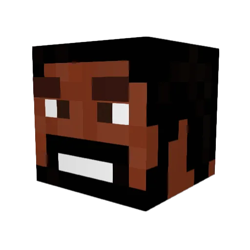 papabear351 Minecraft avatar head, 3D render