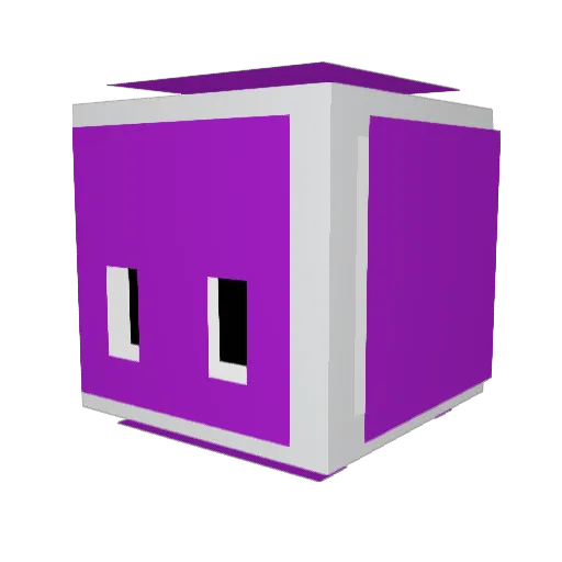 papablueberry12 Minecraft avatar head, 3D render