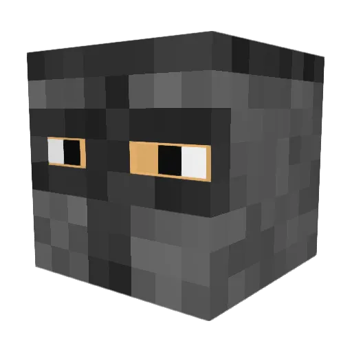 papajohn1231 Minecraft avatar head, 3D render