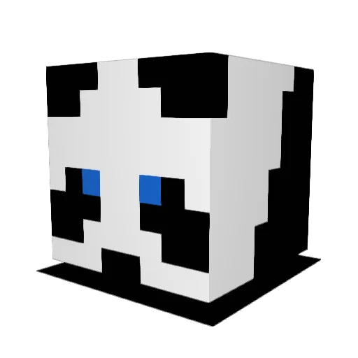 papanji356 Minecraft avatar head, 3D render
