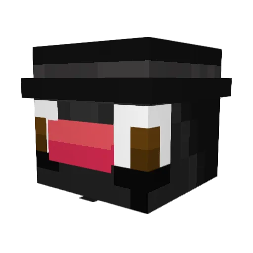 papaquati25 Minecraft avatar head, 3D render