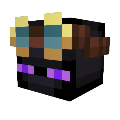 papercut_Yt Minecraft avatar head, 3D render