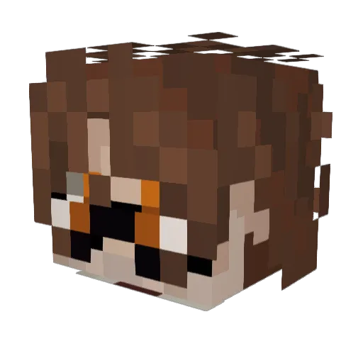 papierosy69 Minecraft avatar head, 3D render