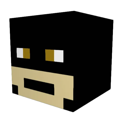 papiknin9 Minecraft avatar head, 3D render