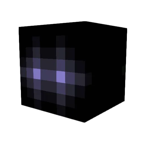 papimoiist Minecraft avatar head, 3D render