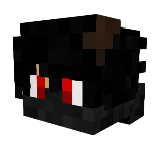 papito999 Minecraft avatar head, 3D render