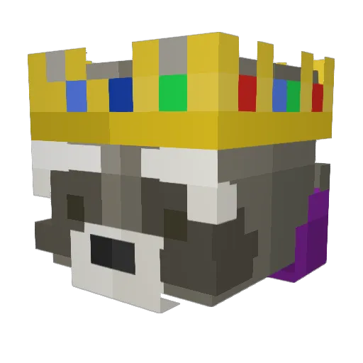 paprika534 Minecraft avatar head, 3D render