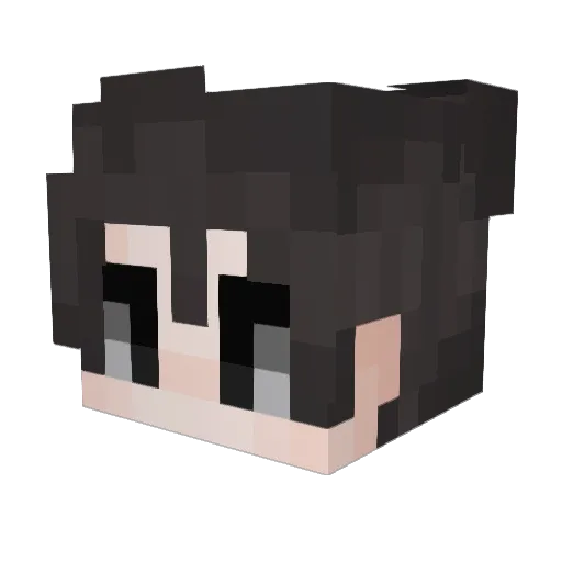 papryk1_ Minecraft avatar head, 3D render