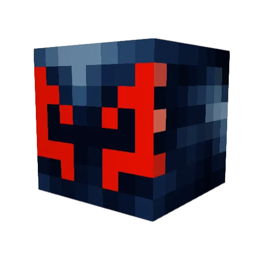 papsiii_ Minecraft avatar head, 3D render