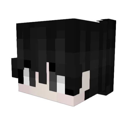 parabolicznosc Minecraft avatar head, 3D render