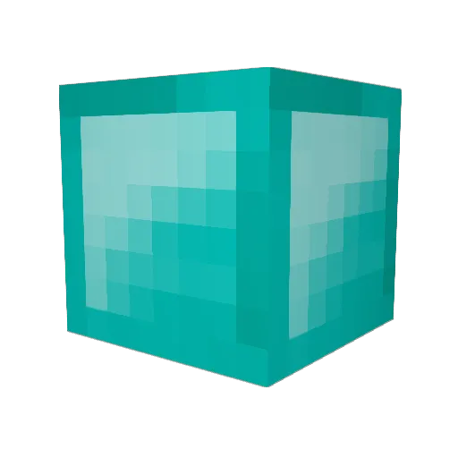 paradooxx_ Minecraft avatar head, 3D render