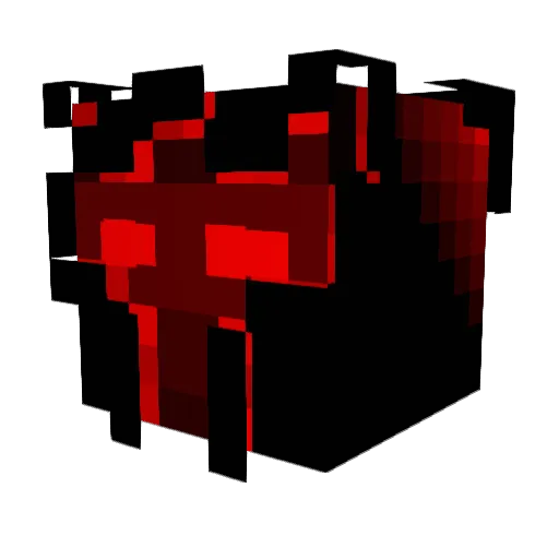 paradoxxs Minecraft avatar head, 3D render