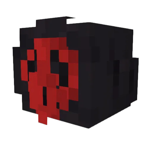 parallcx Minecraft avatar head, 3D render