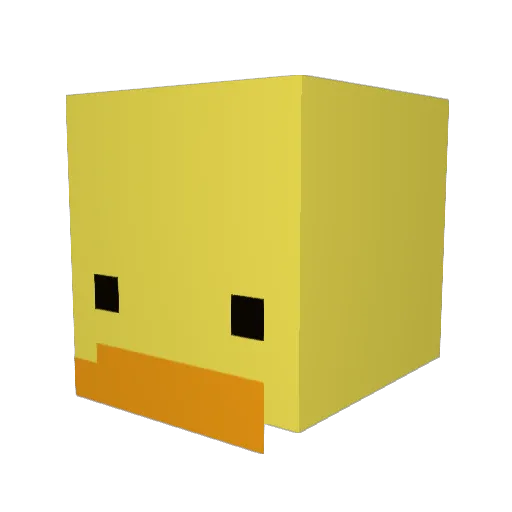 paranoid32 Minecraft avatar head, 3D render