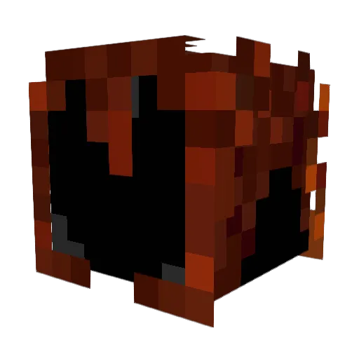 parchedWall Minecraft avatar head, 3D render