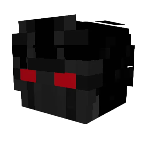 pargos Minecraft avatar head, 3D render
