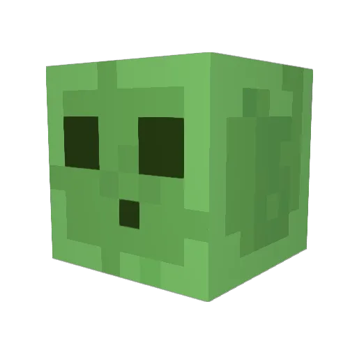 paris715 Minecraft avatar head, 3D render