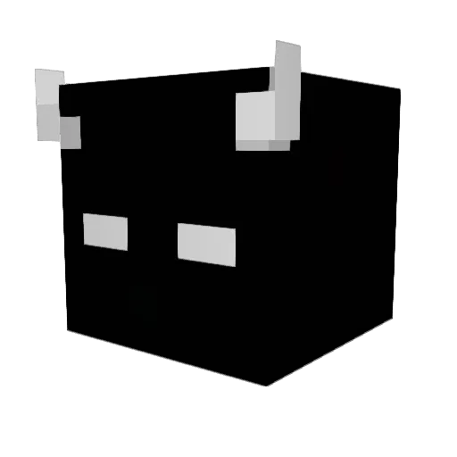 parishj Minecraft avatar head, 3D render
