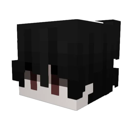parksihoo_J Minecraft avatar head, 3D render
