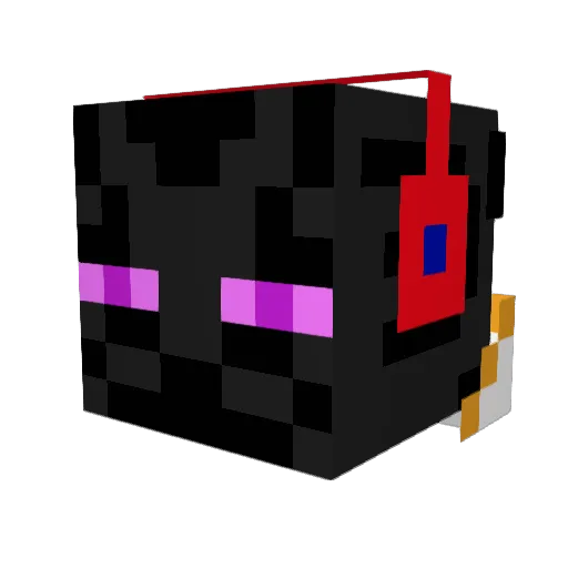 parlo12 Minecraft avatar head, 3D render