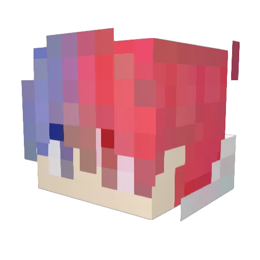 parskor9913 Minecraft avatar head, 3D render