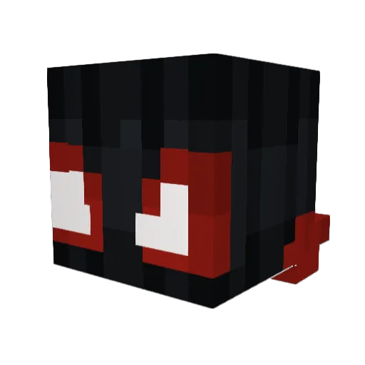 pasamba Minecraft avatar head, 3D render