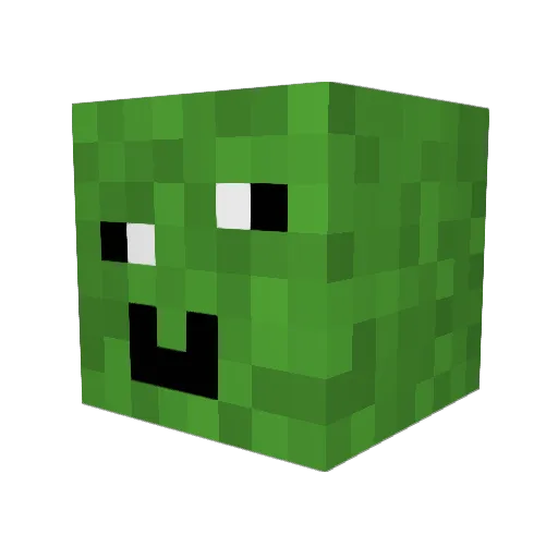 pascal098 Minecraft avatar head, 3D render