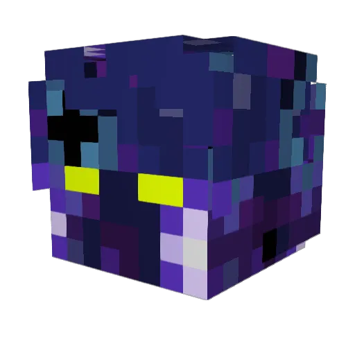 pascal187erz Minecraft avatar head, 3D render