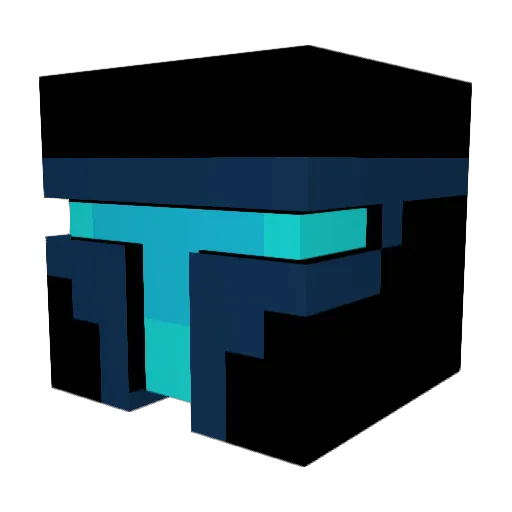 paspi_1 Minecraft avatar head, 3D render