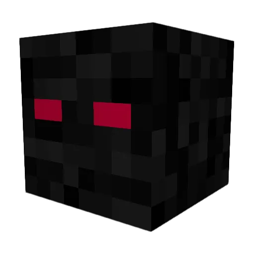 pasquuu Minecraft avatar head, 3D render