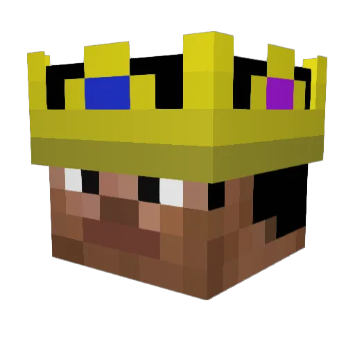 passweird312 Minecraft avatar head, 3D render