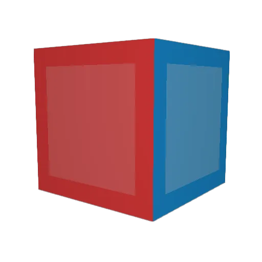 password3 Minecraft avatar head, 3D render
