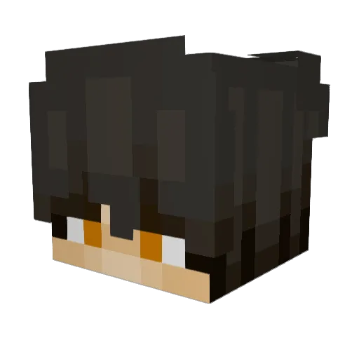 pastajack8812 Minecraft avatar head, 3D render
