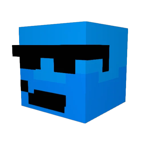 pastamonster_7 Minecraft avatar head, 3D render