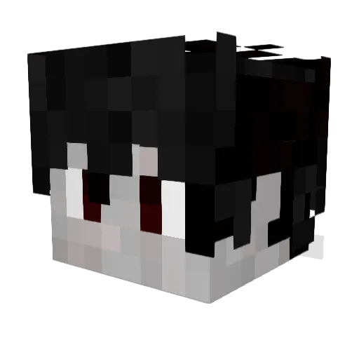 pastel_queen24 Minecraft avatar head, 3D render
