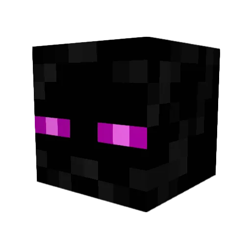 pastelduck Minecraft avatar head, 3D render