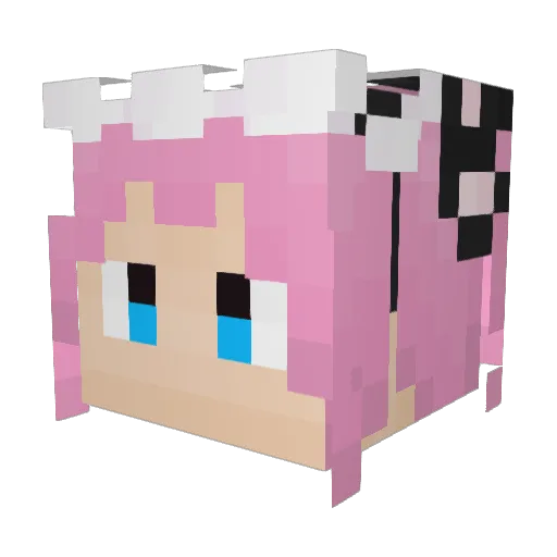 pastru2335 Minecraft avatar head, 3D render