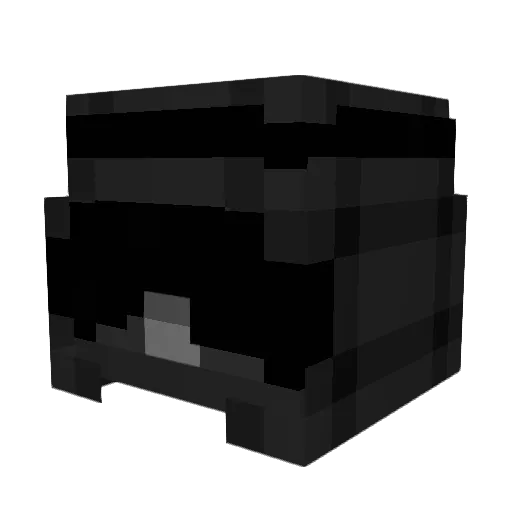 pataaqq Minecraft avatar head, 3D render