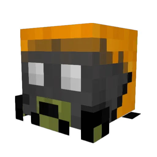 patar1123 Minecraft avatar head, 3D render