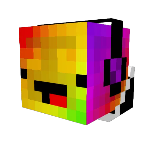 patataman89 Minecraft avatar head, 3D render
