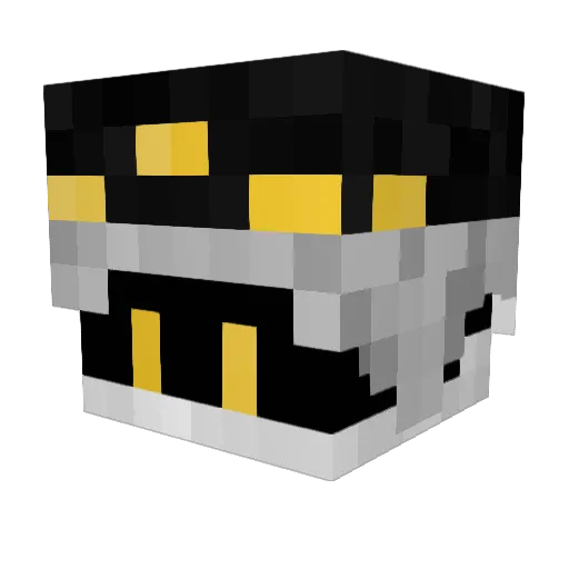 patato123456 Minecraft avatar head, 3D render
